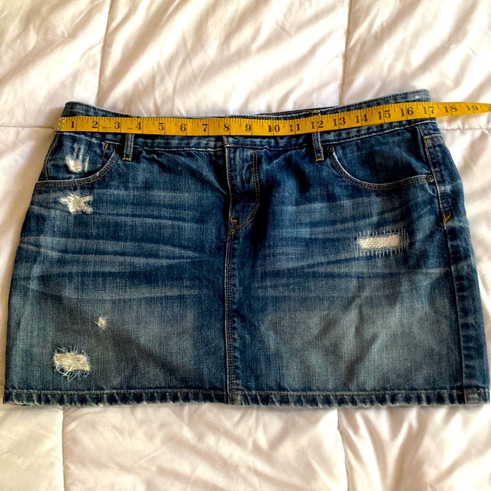 Loft Denim Mini Skirt, Sz. 8